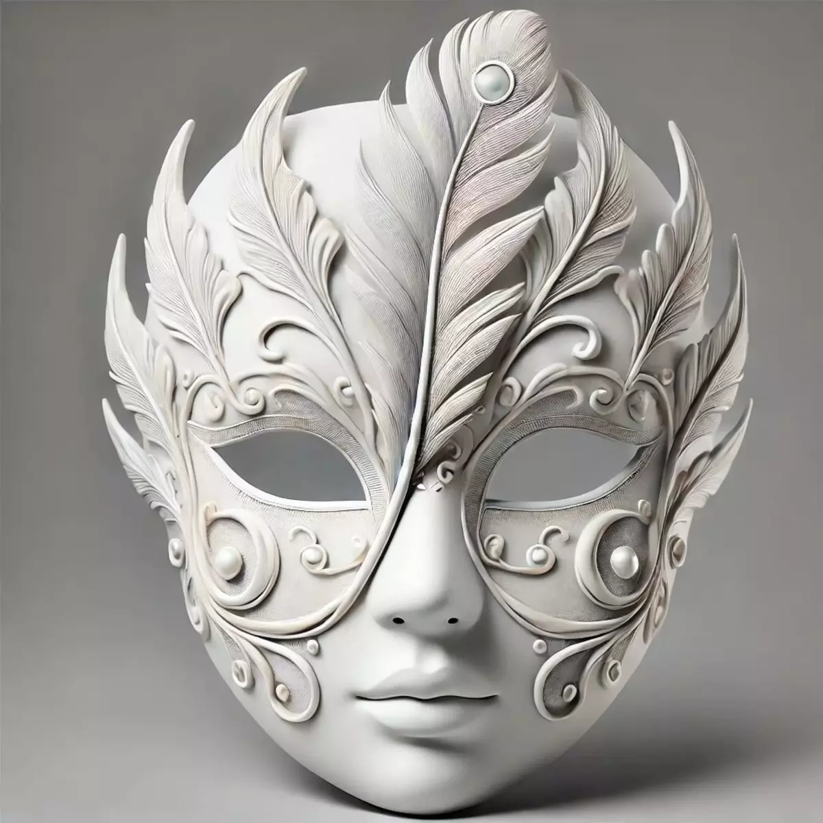 MASCARA PARA CARNAVAL STL 3D print model