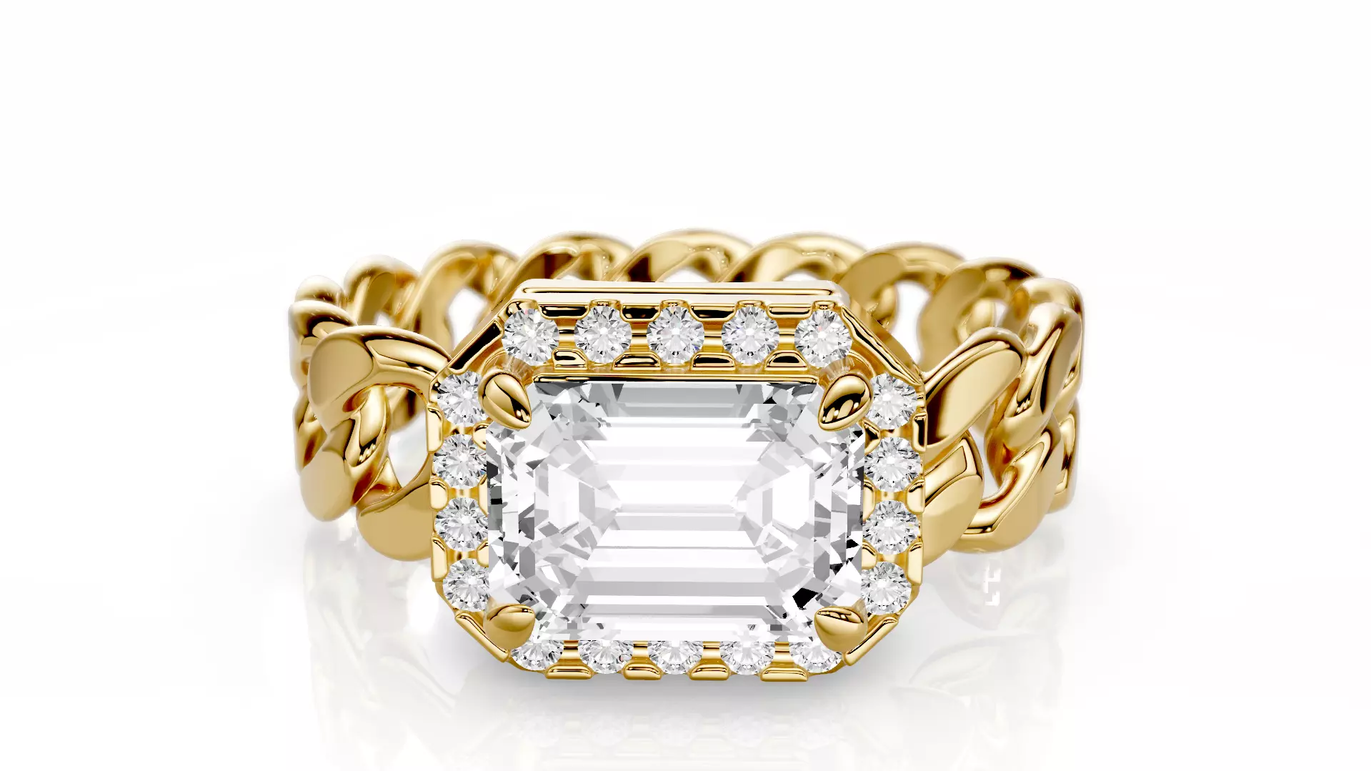 Jewelry Ring MIA 014 3D print model