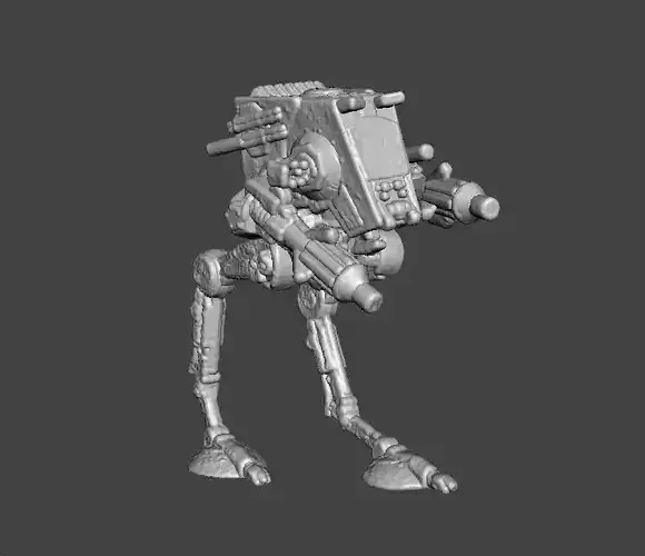 6MM SCALE AT-ST WOOKIE HUNTER MINIATURE MODEL SCIFI GAMES EPIC