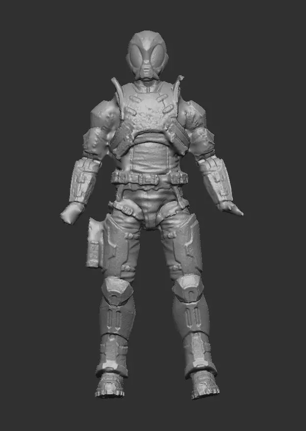 Action Force Swarm Trooper Scan 3D print model
