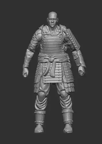 Articulated Icons Samurai Scan
