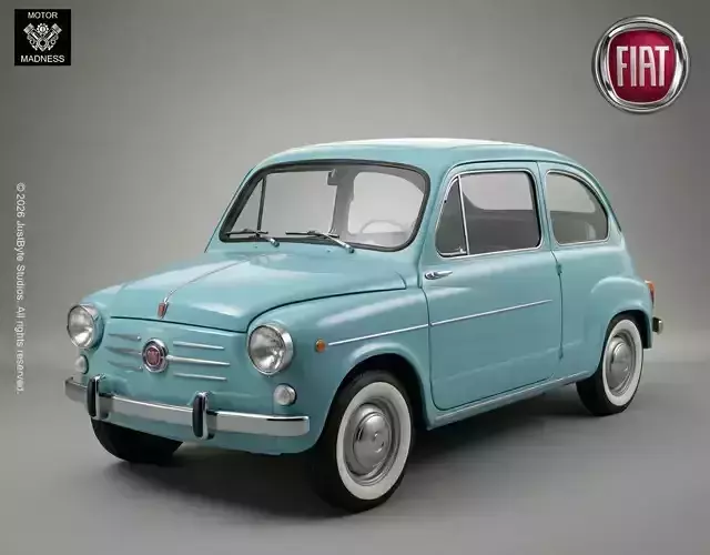 Fiat 600 1955 Italian Heritage Classic 
