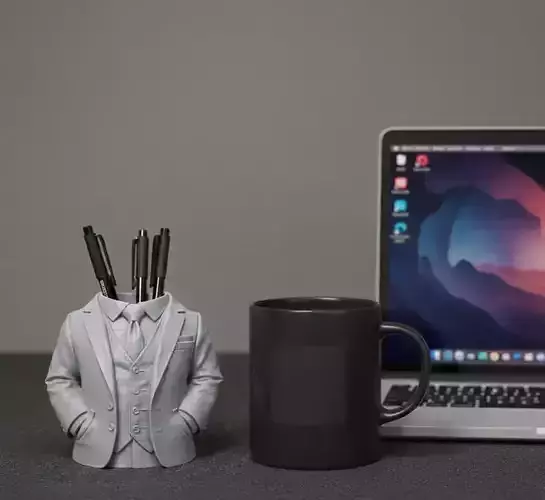 Suit Pen Holder 