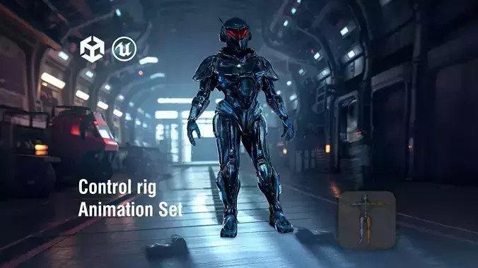 Cybernetic Armor model pack