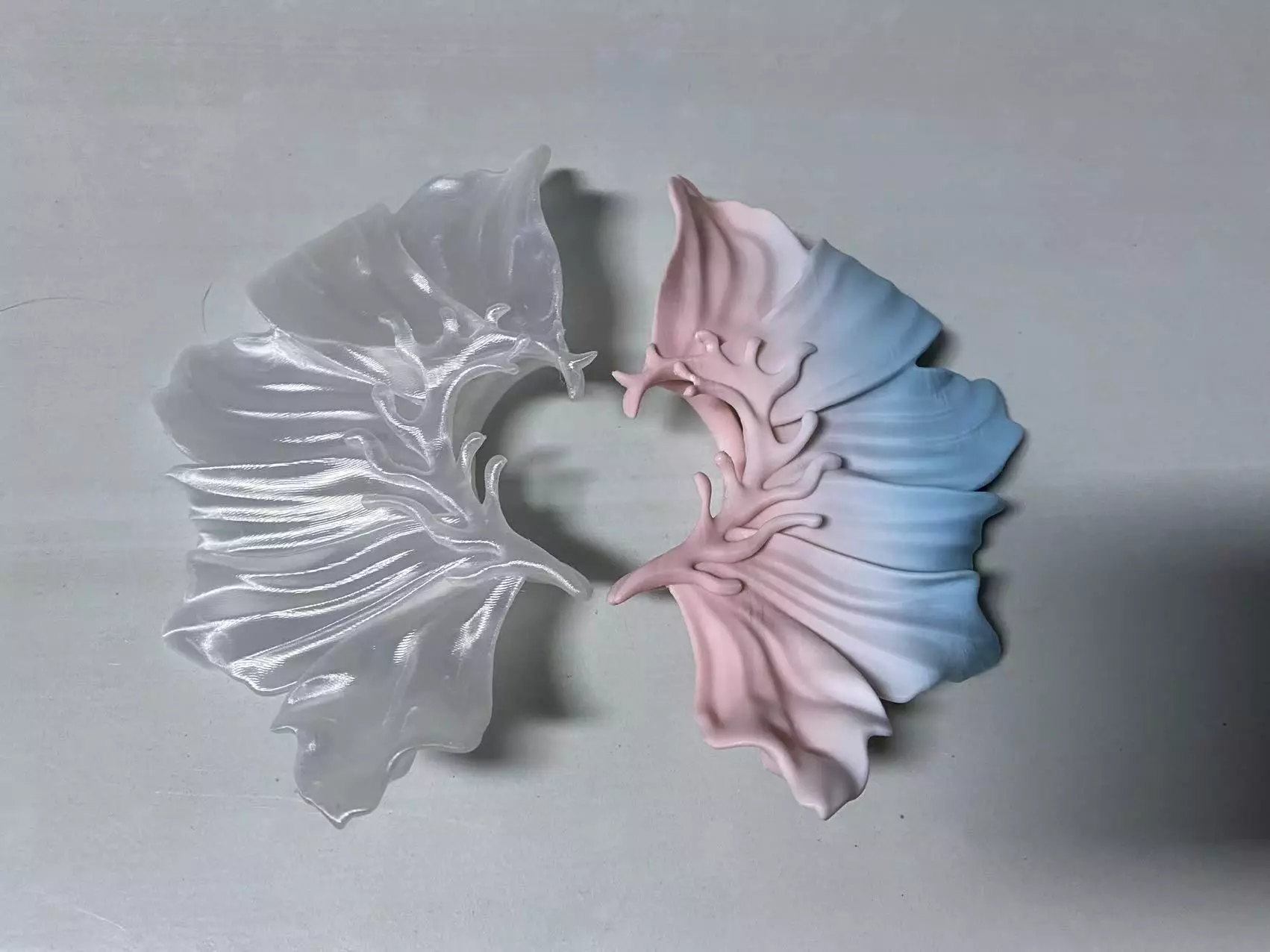 Fantasy Fin Ear Cuffs Mermaid Fairy No Piercing Needed 3D print model