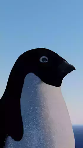 The Nihilist Penguin 3D model