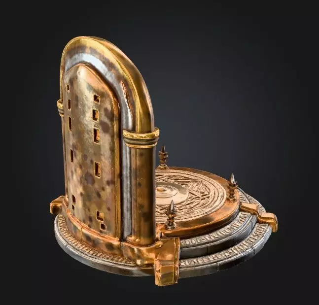 Bifrost Heimdall Throne - Marvel Asgardian High-Detail 3D 3D print model