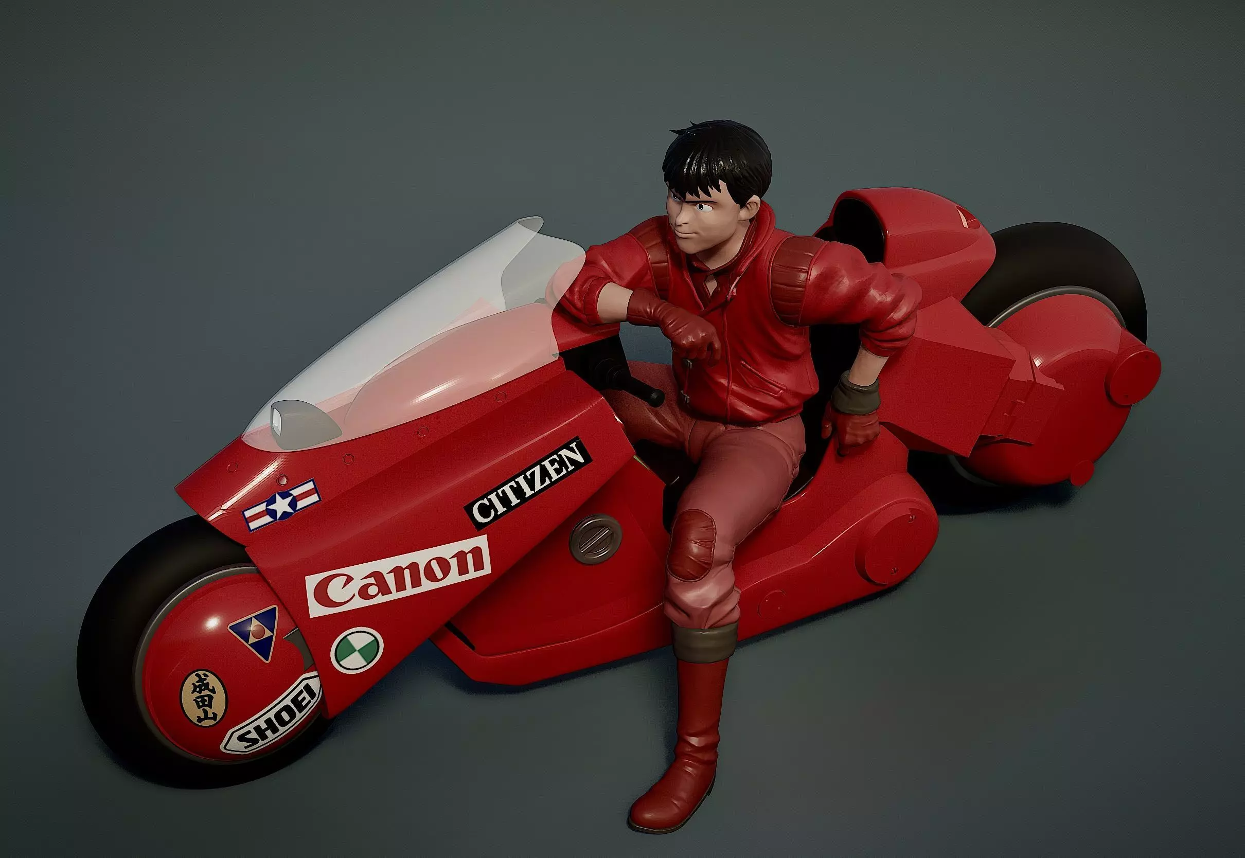 サ*ー様 AKIRA KANEDA ON MOTORCYCLE フィギュア サ*ー様 AKIRA KANEDA ON MOTORCYCLE フィギュア MCFARLANE AKIRA