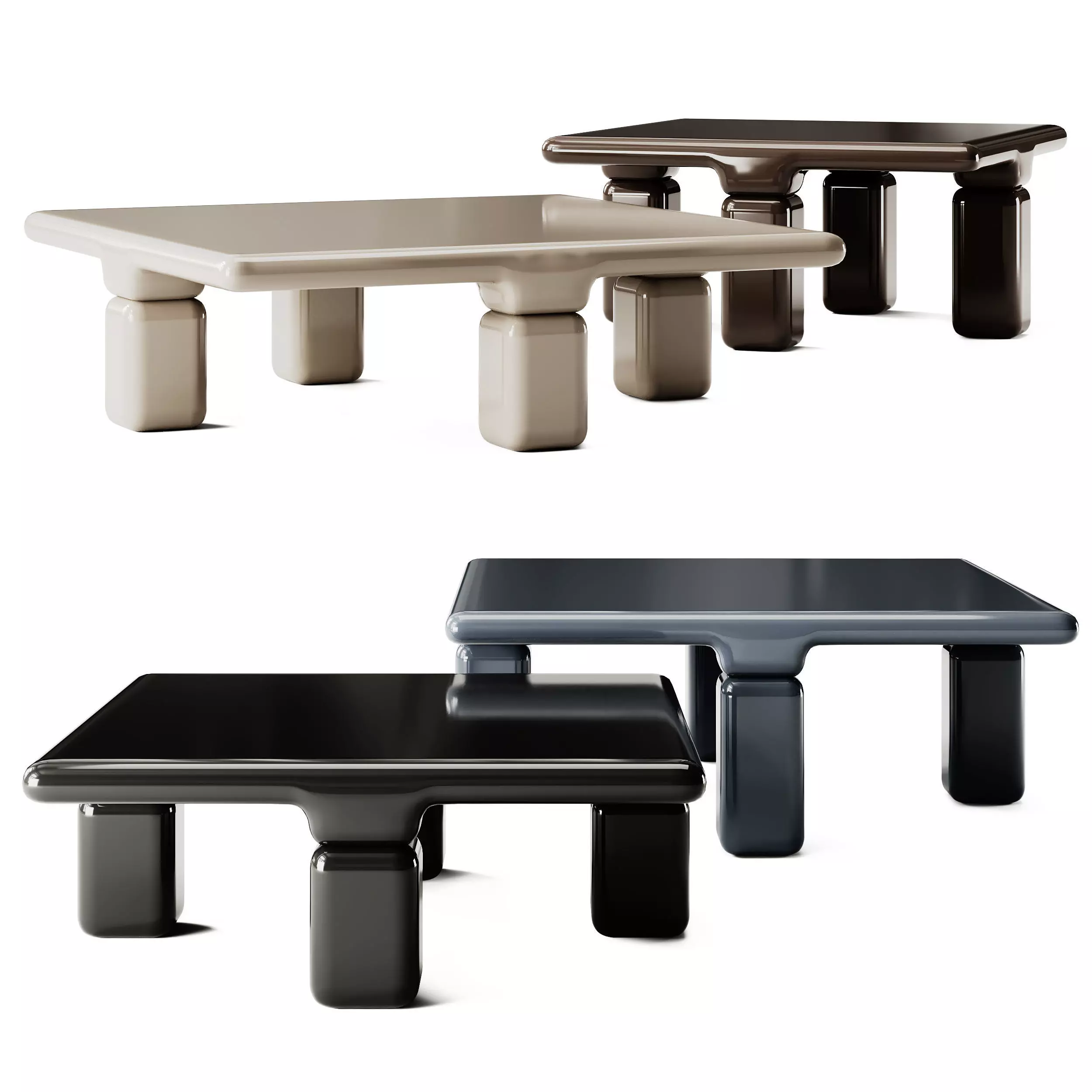 ZE HC28 Maison Coffee Tables 3D model