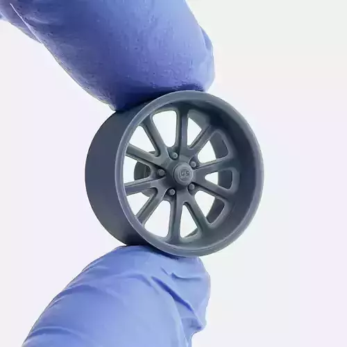 18x10 US Mags Rambler Wheel and Brake 3D print model 4
