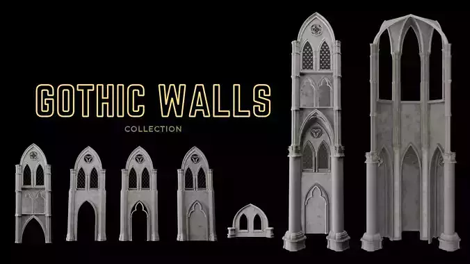 Gothic Modular Walls