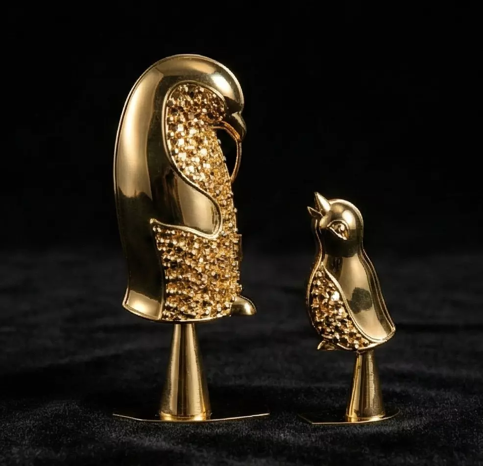 BirdS Sculpture Editable 3D Jewelry 3D print model