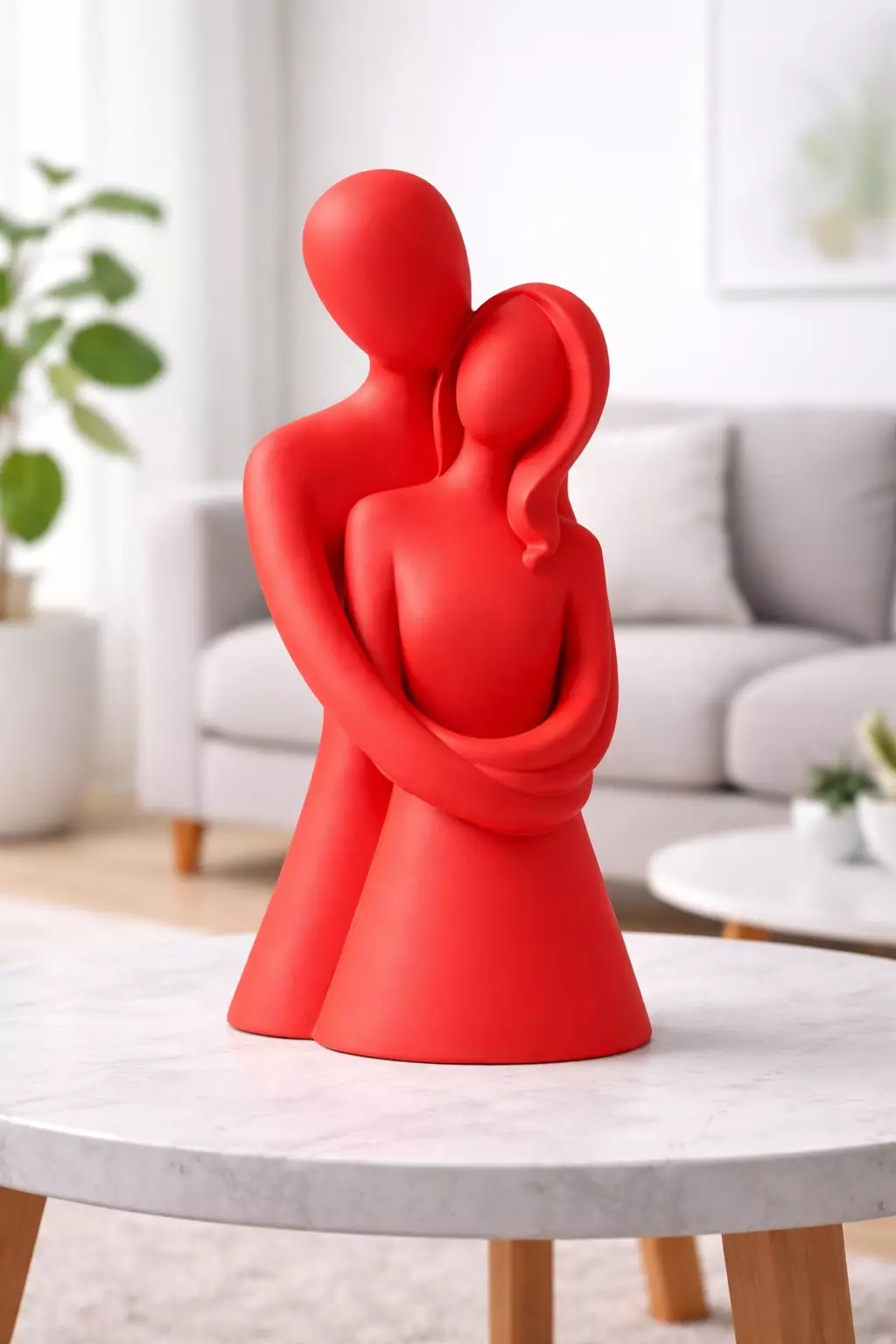 Abstract Love Embrace Decor 3d printable stl 3D print model