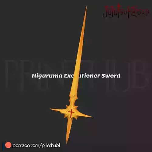 Hiromi Higuruma Sword Weapon - Jujutsu Kaisen Cosplay