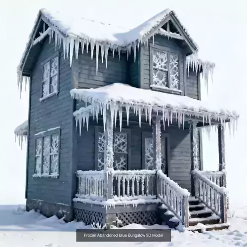 Winter Craftsman And Cozy Retreats Collection 3D Model Pack 4