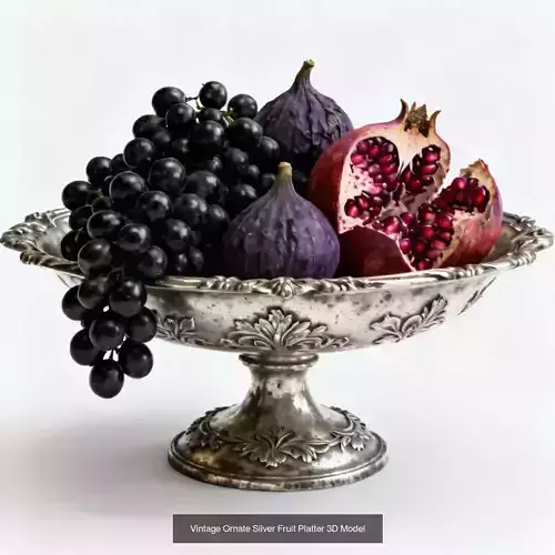 Culinary Fruit Presentation And  Market Collection 3D Model Pack 4