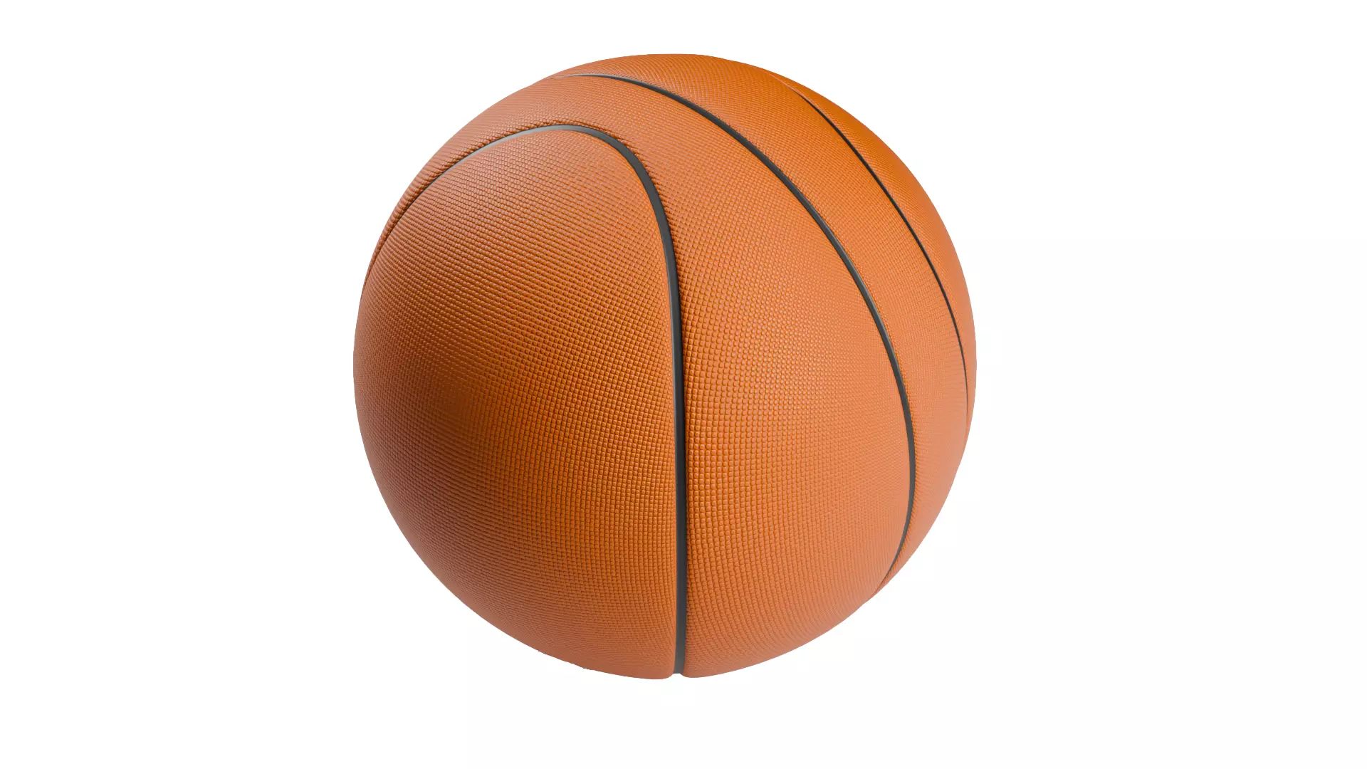 Basketball Ball 3D Model Printable Sports Object Low-poly 3D model