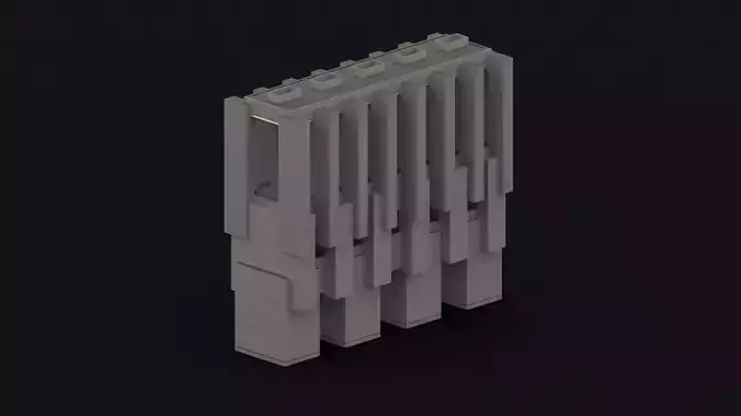 Brutalist Building 01