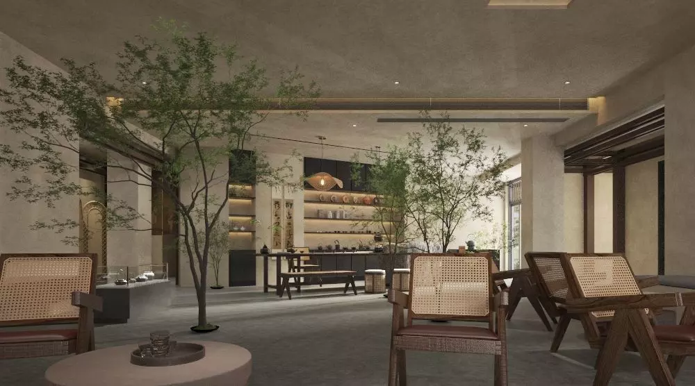 Tea Room 3D model