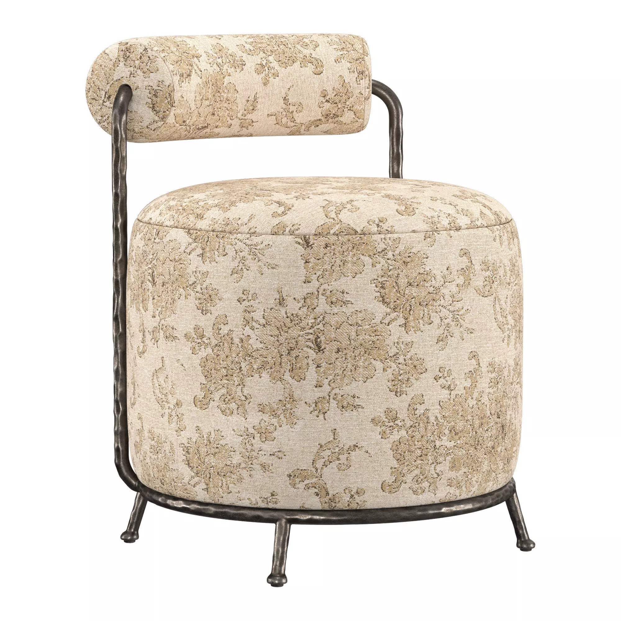 Gwendolyn Accent Stool 3D model