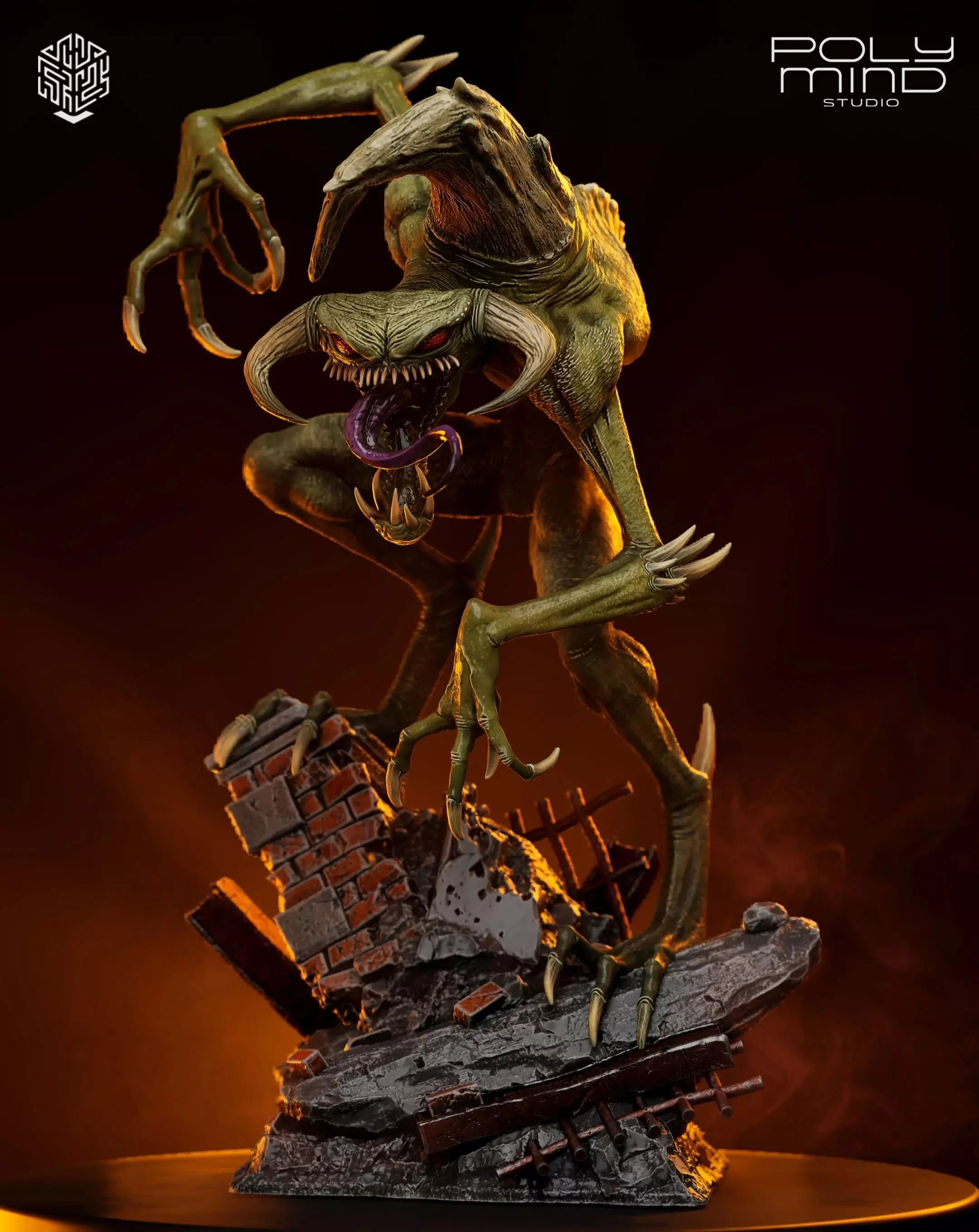 Violator Statue 3D print model