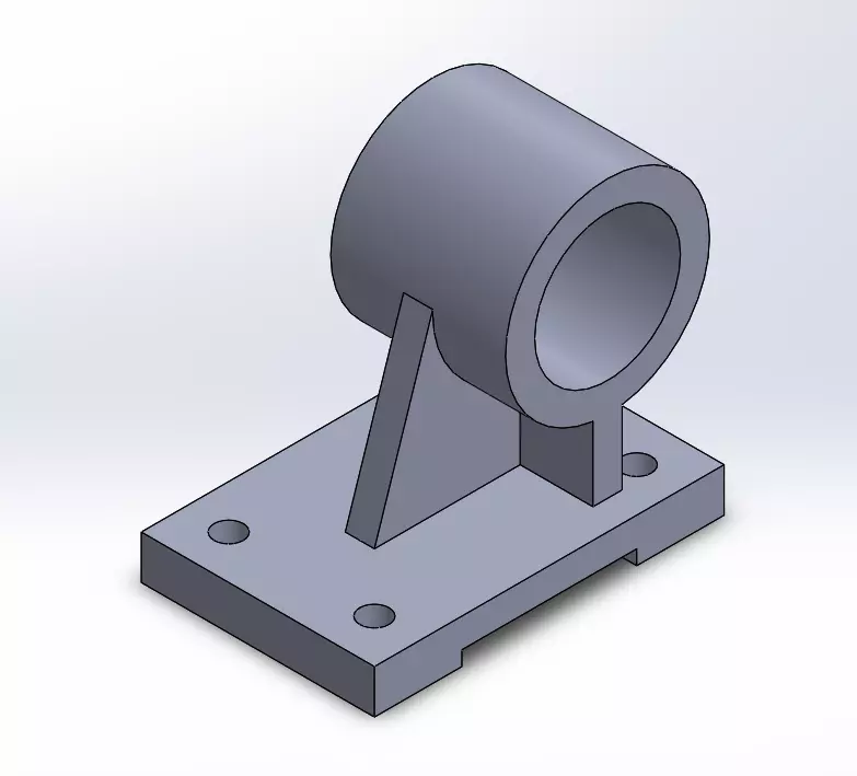 Industrial Pillow Block Bearing Support - High Precision 3D model