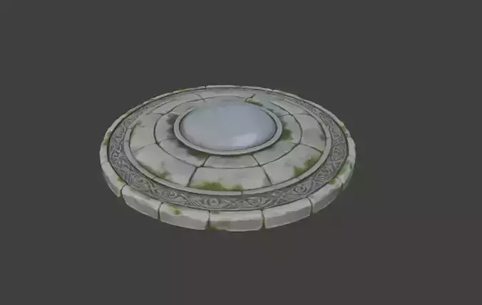 Ancient Stone Ritual Disc