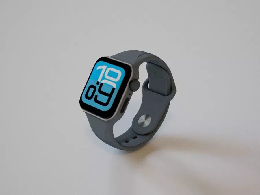 Apple Watch SE 3 - High-Poly Detailed Model 3D model
