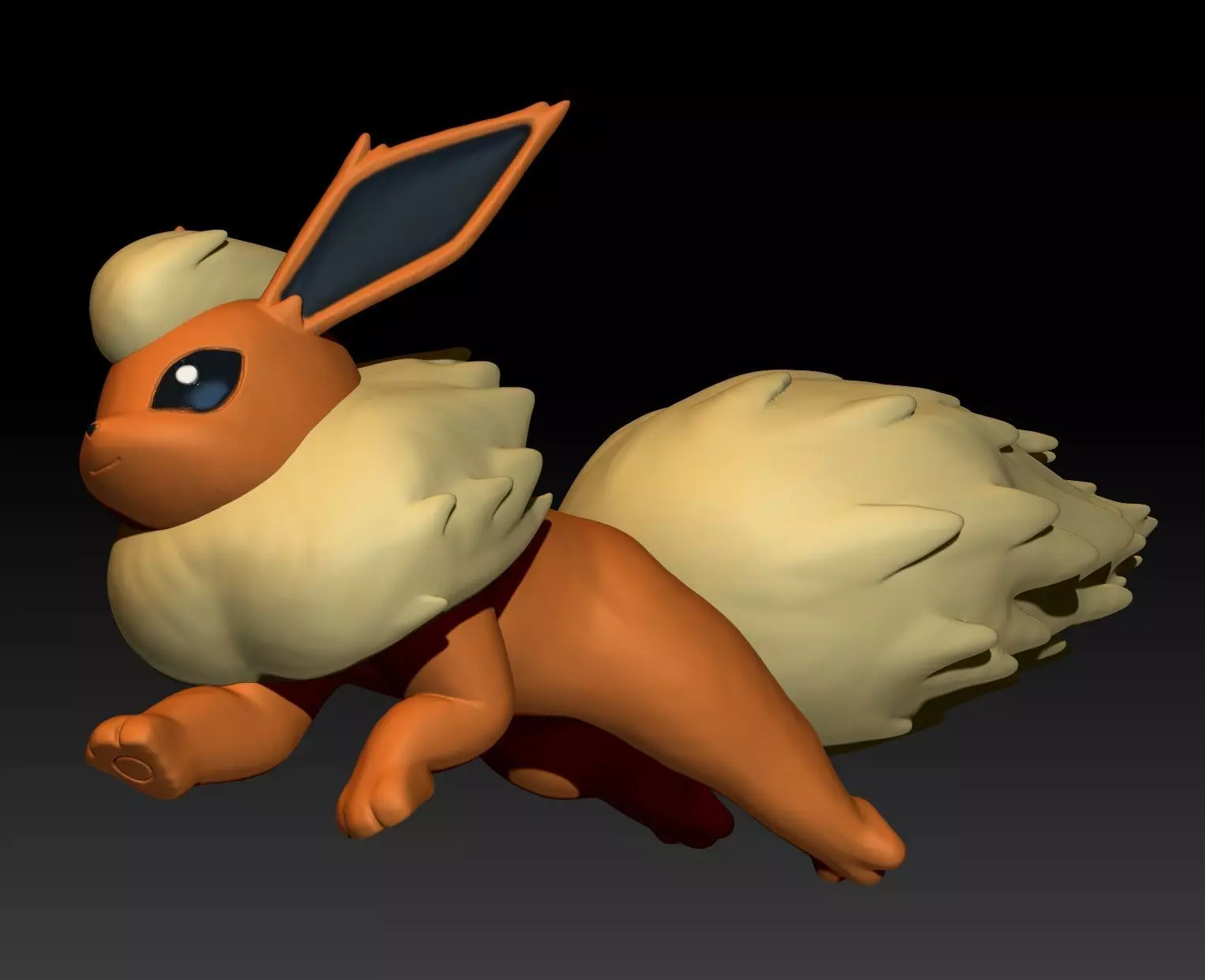 Pokemon Flareon 3D print model