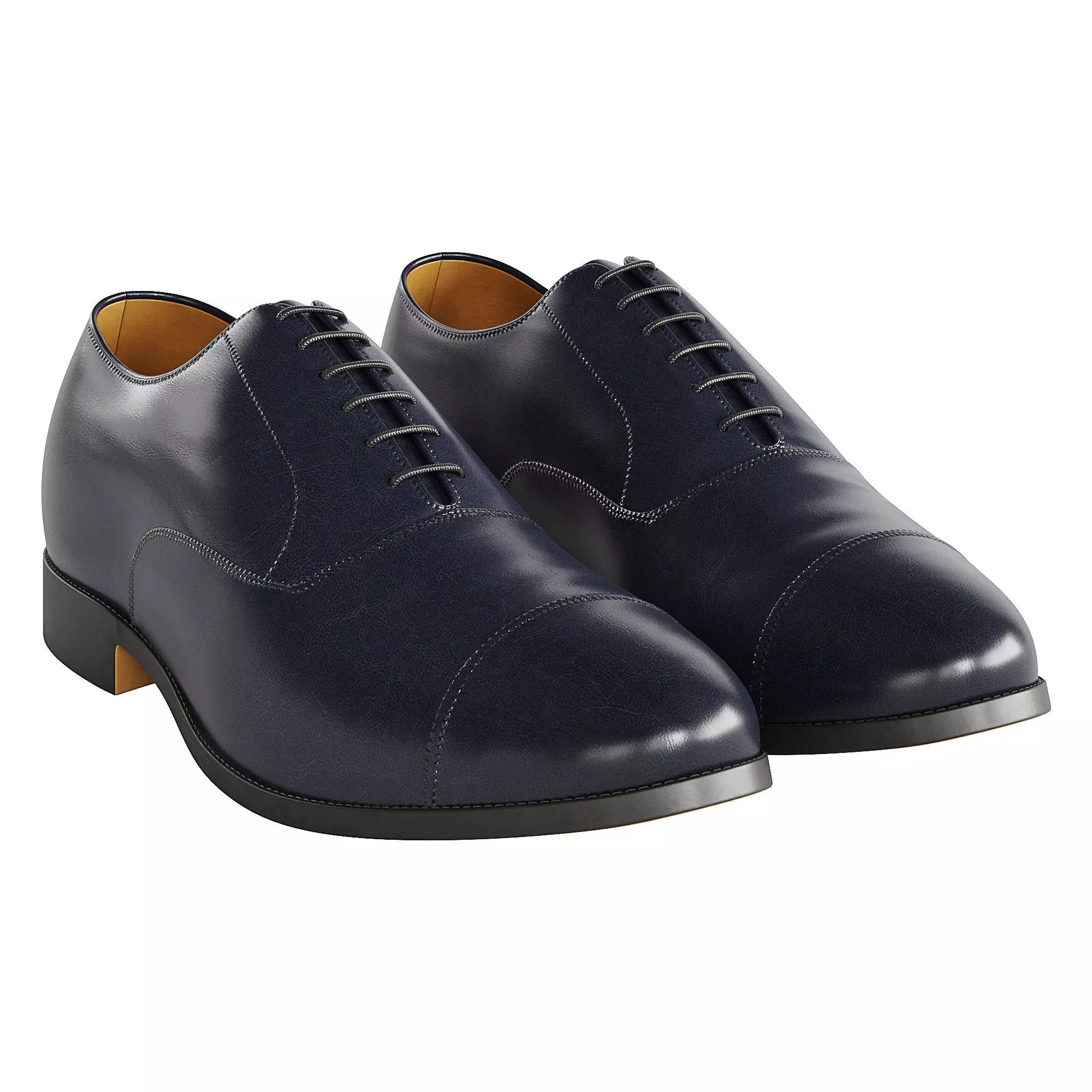 Park Avenue Cap-toe Oxford Dress Shoe 3D model