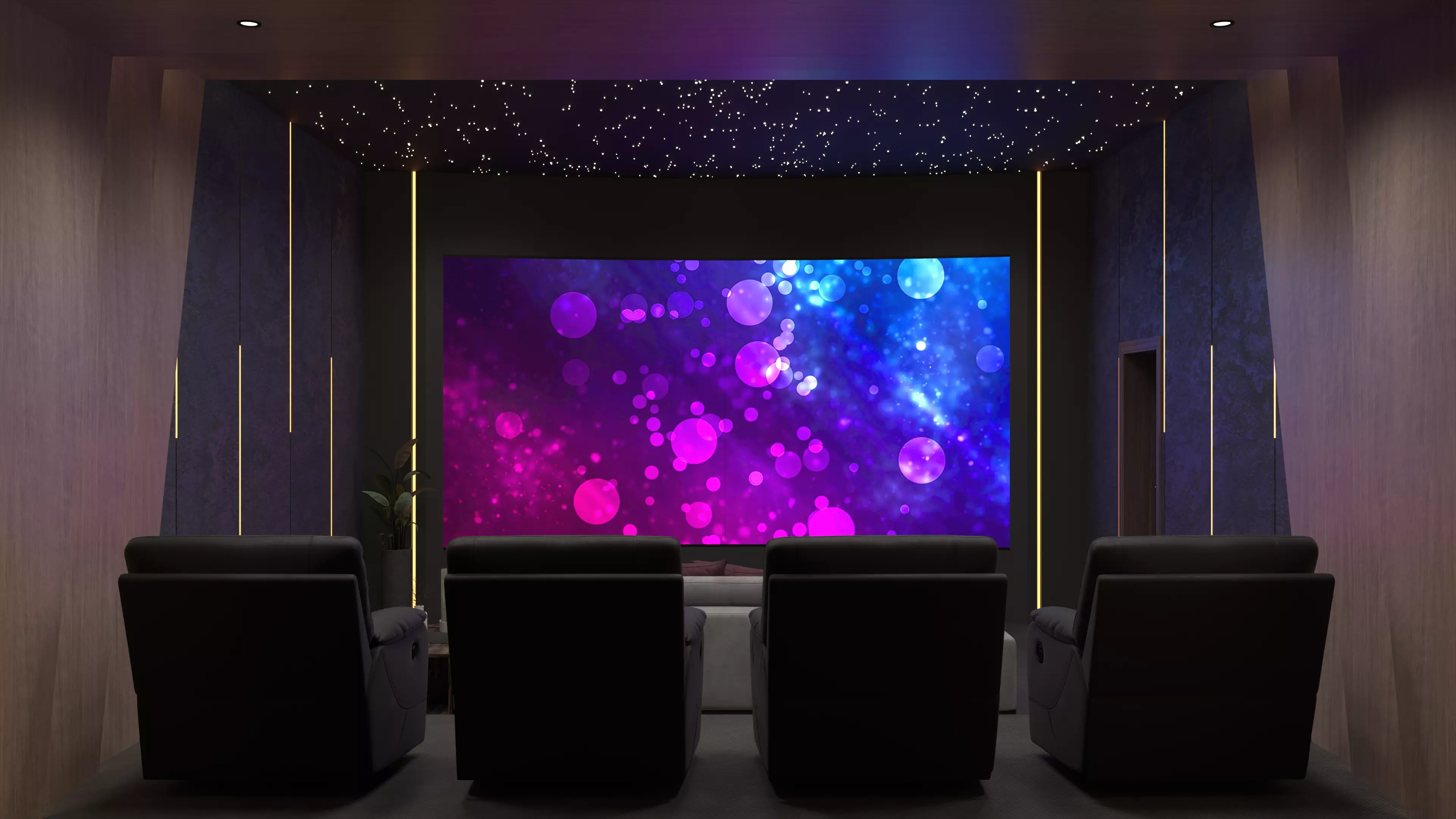 Home Cinema Beige 3D model