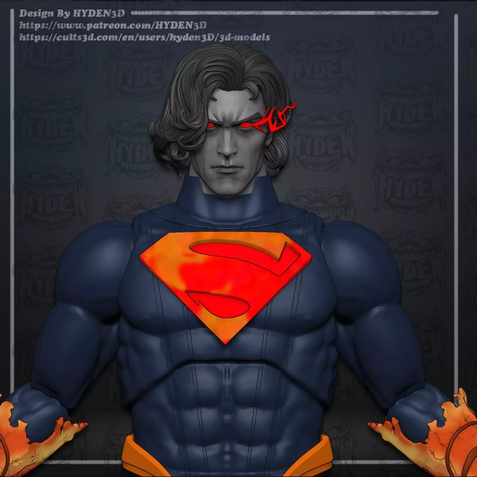 absolute superman 3D print model