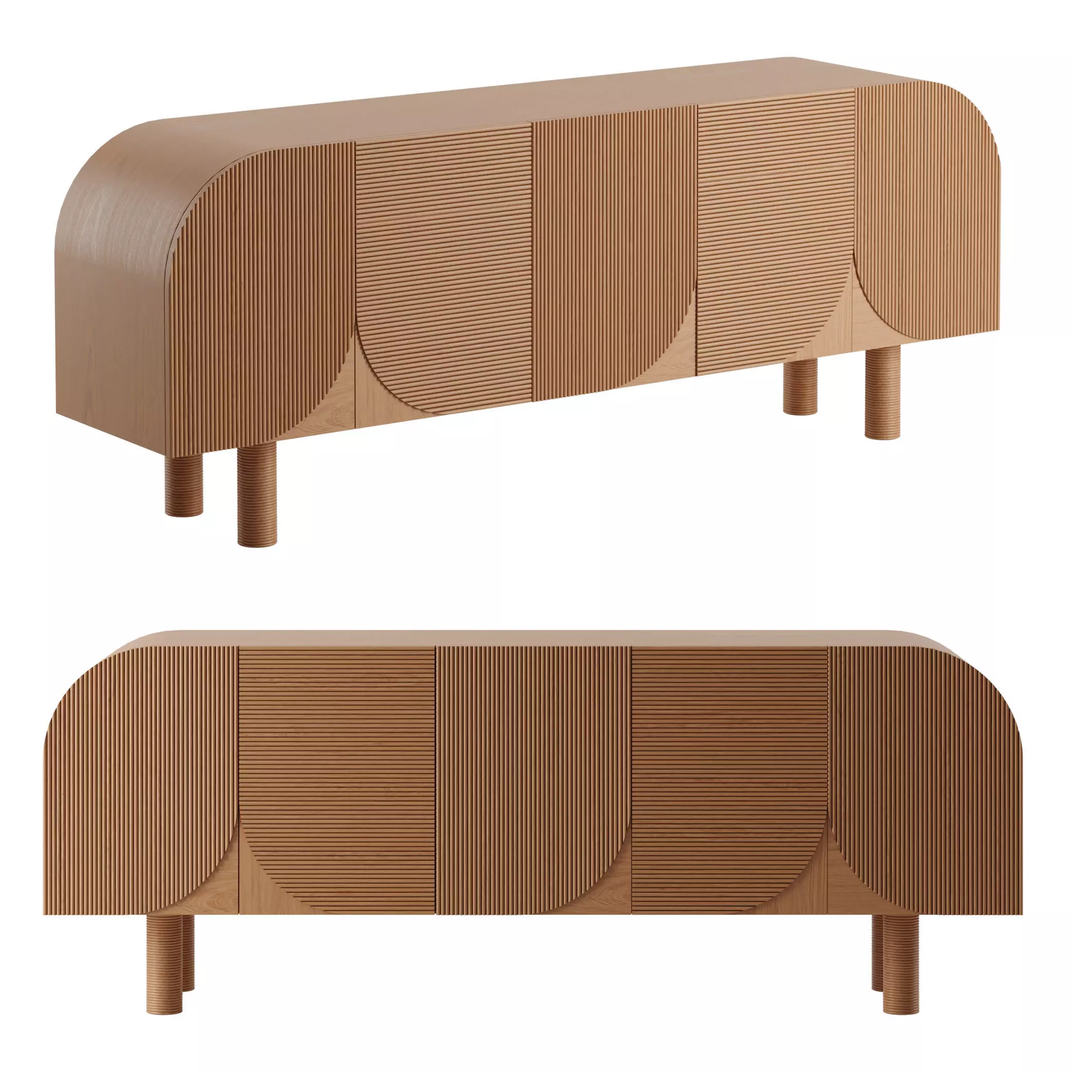 PALMA CABINET by Kelly Wearstler 3D model