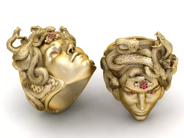 Serpent Crown The Medusa Artifact 3D print model