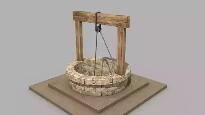 Well Borehole 3D model