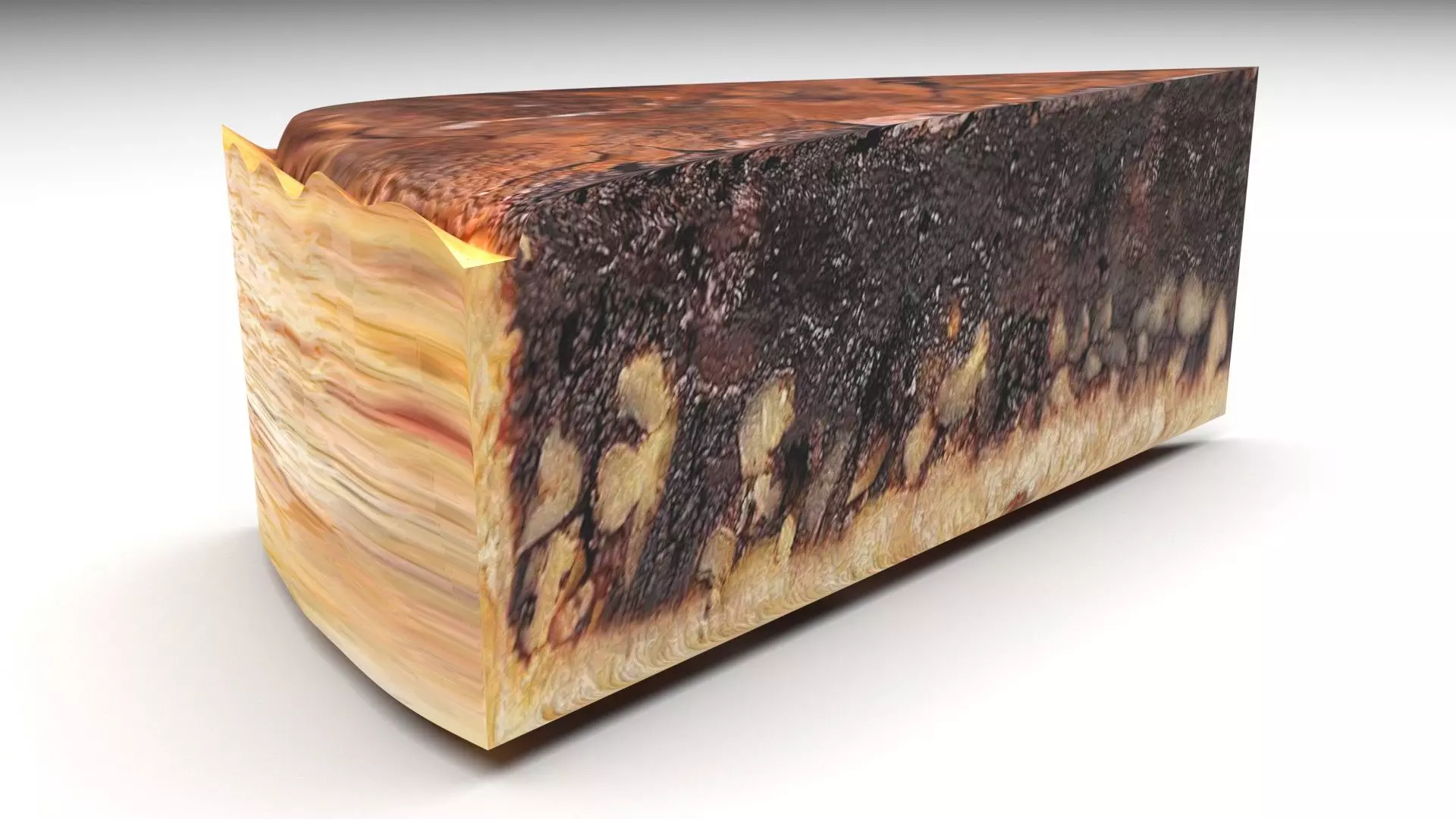 Brownie Pie 3D model