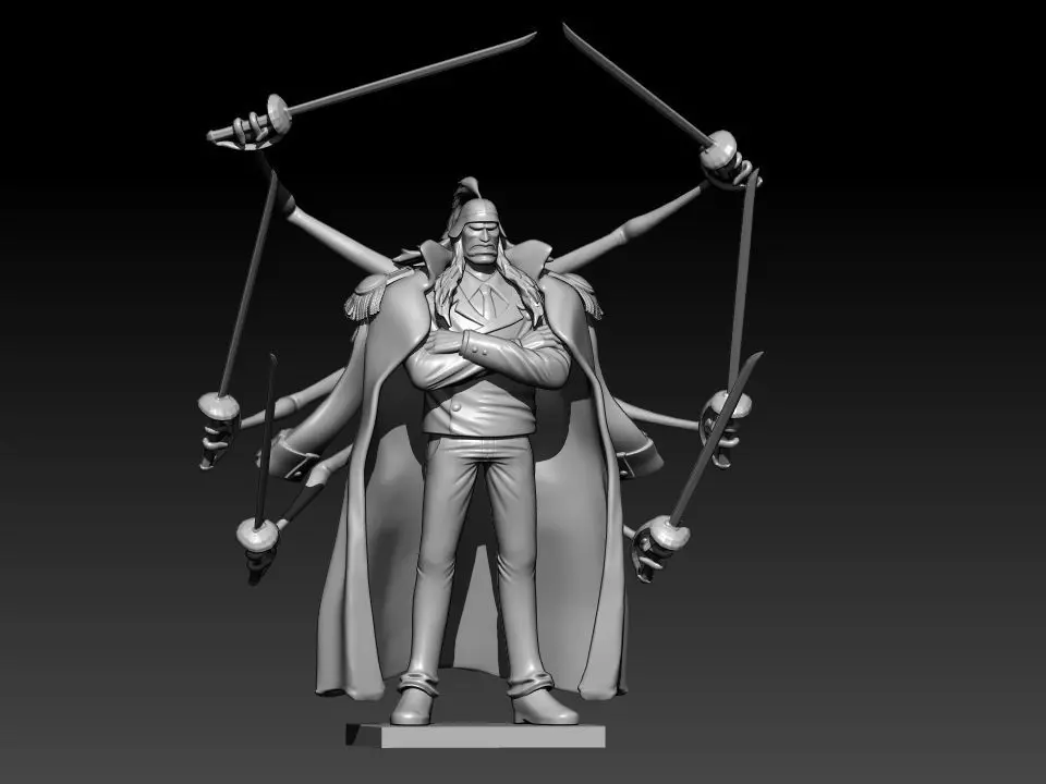 Onigumo - Vice Admiral - One piece 3D print model