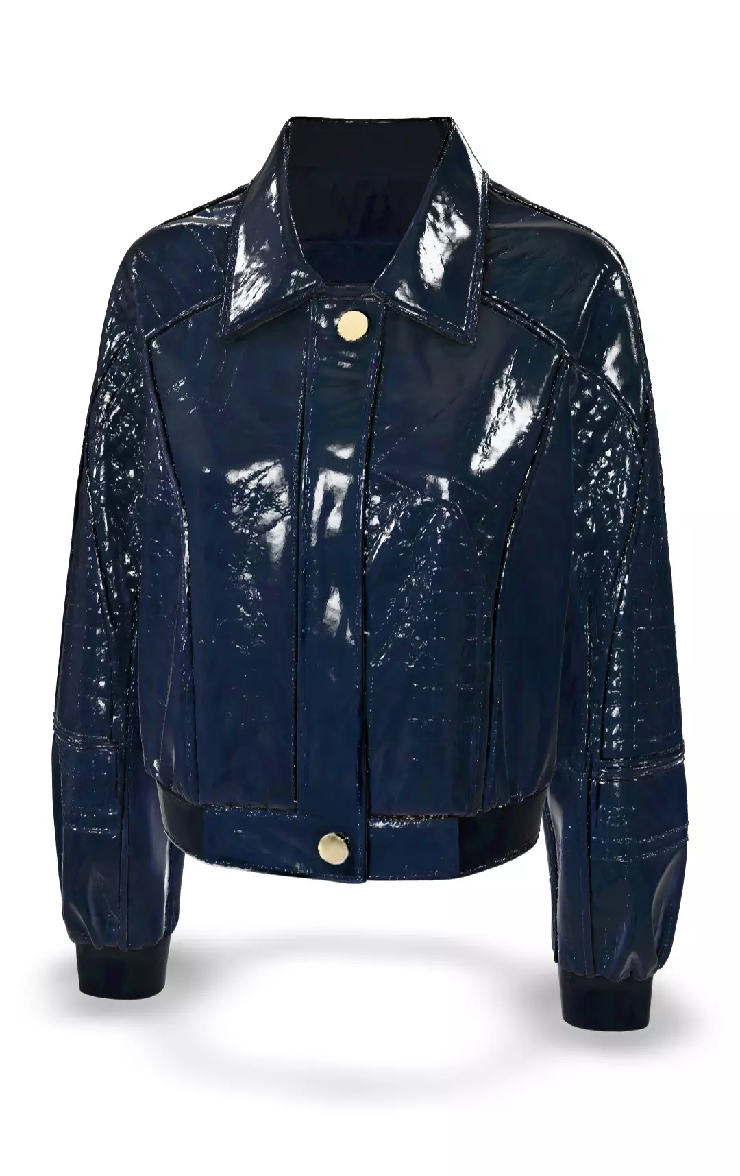 Womens blue jacket 3D model