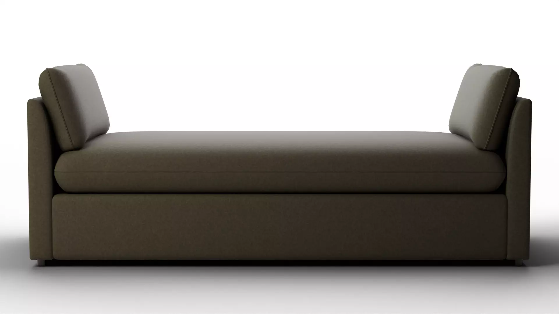 Shelter Petite Daybed Low-poly 3D model