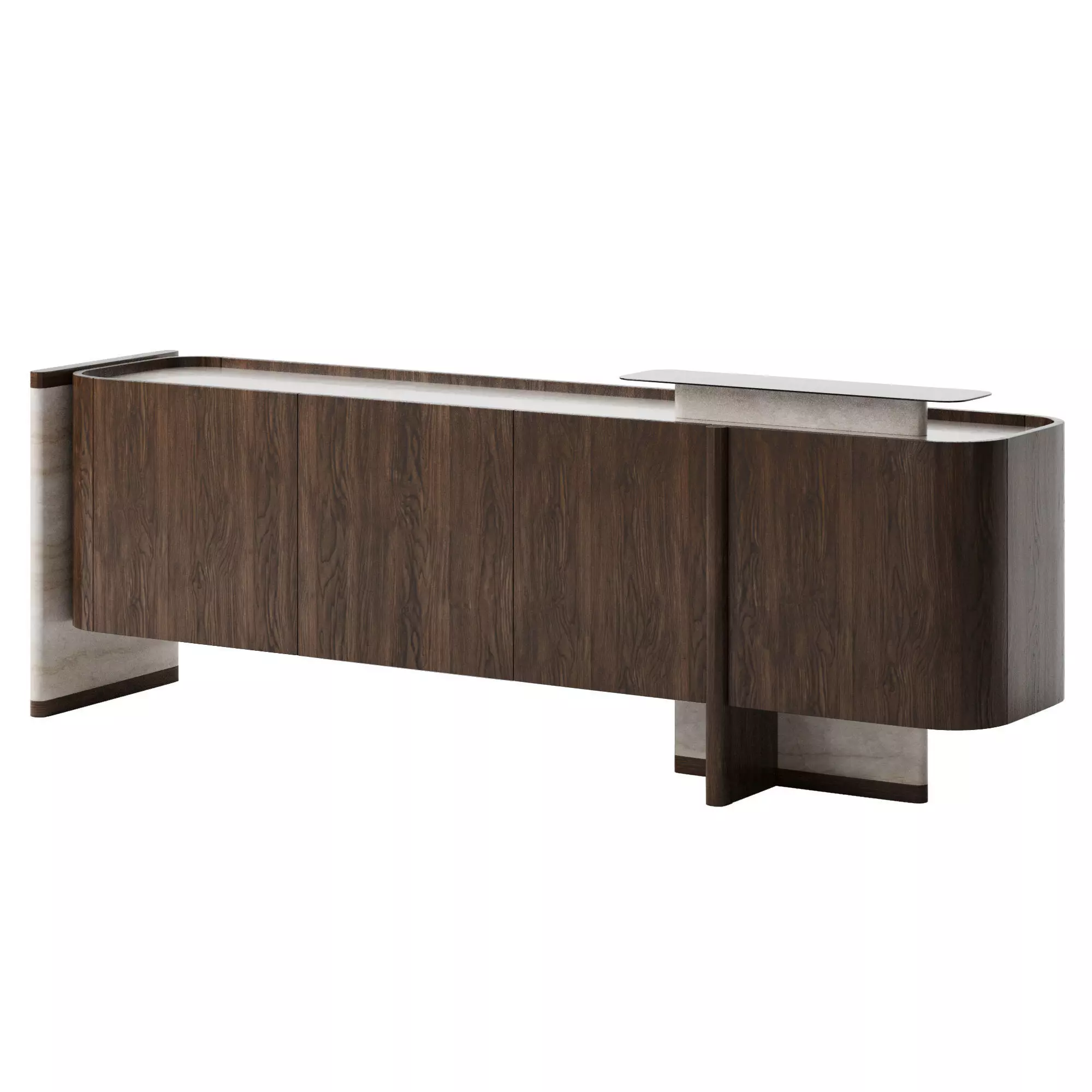 Senfoni Console by Medusa Home Low-poly 3D model