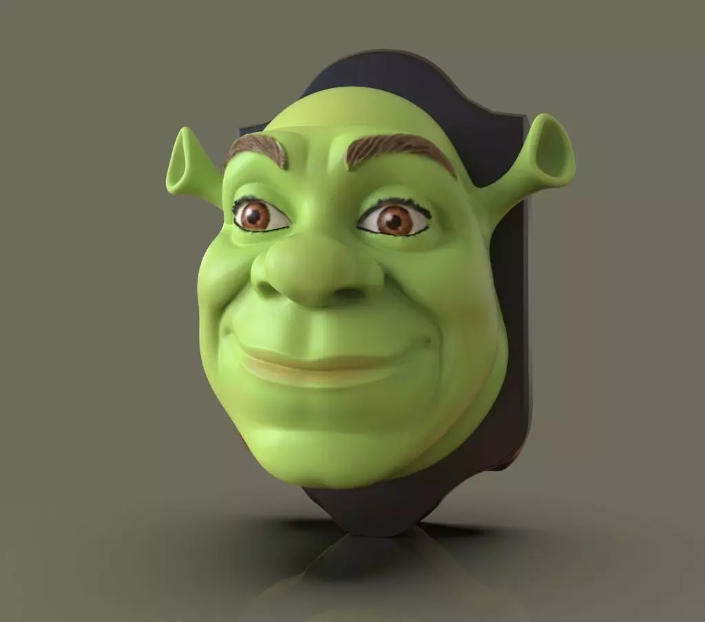 Shrek 3D print model