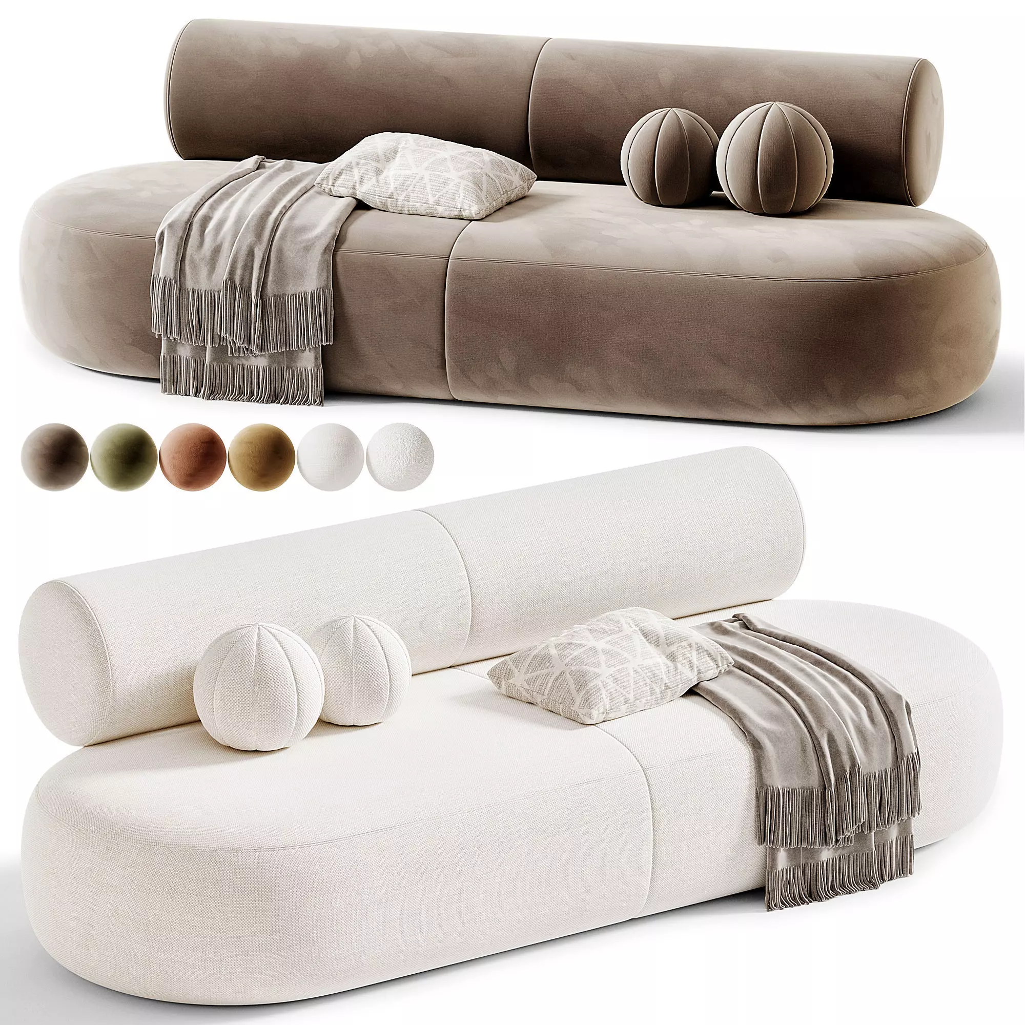 Hippo Sofa by Norr11 3D model