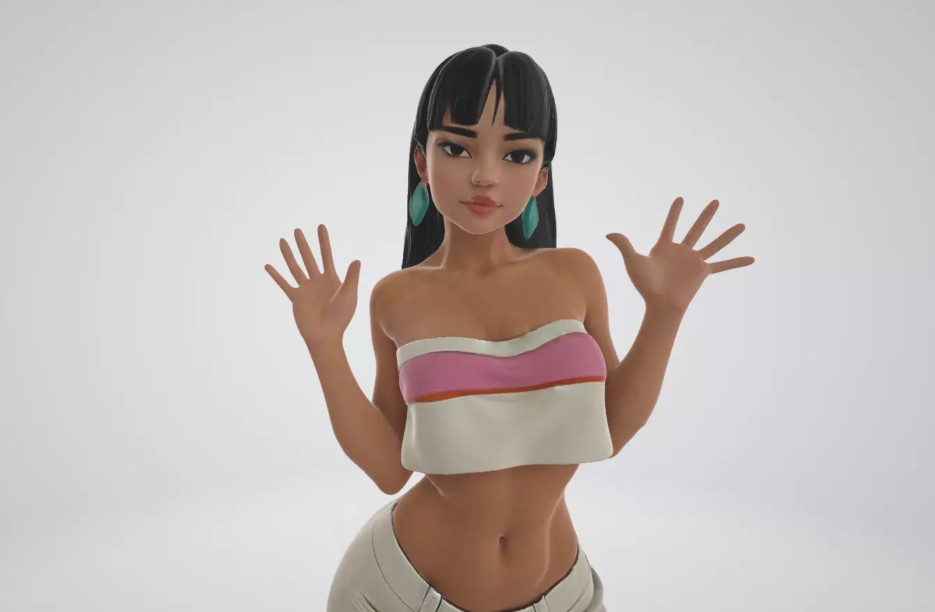 Chel from Road to Eldorado - Ready to Print statue 3D print model