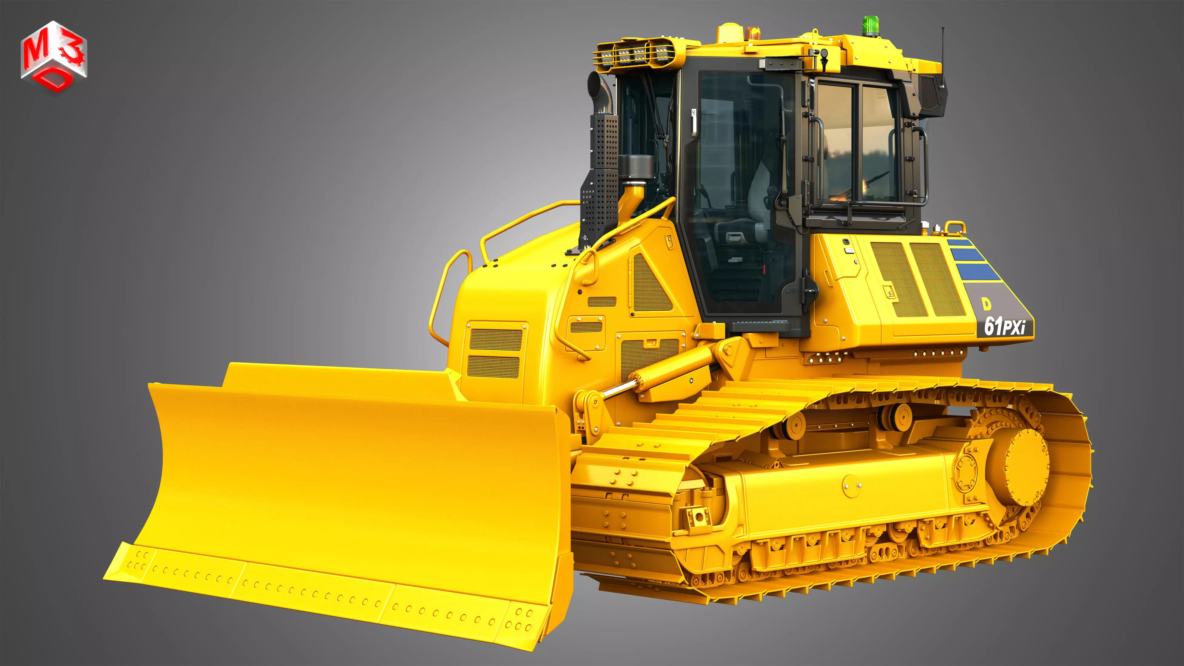 D61 PXi-24 Crawler Dozer 3D model