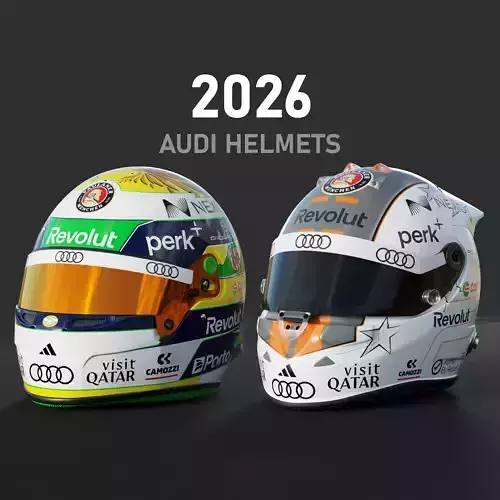 F1 Audi Helmets 2026