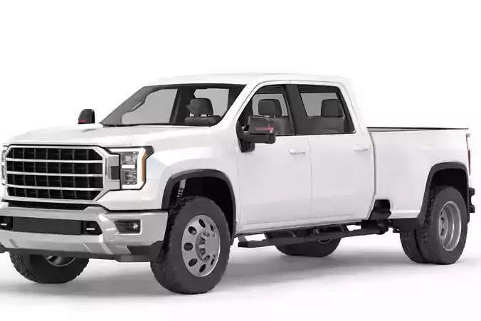 Generic Pickup Truck Versatile Vehicle Design 01