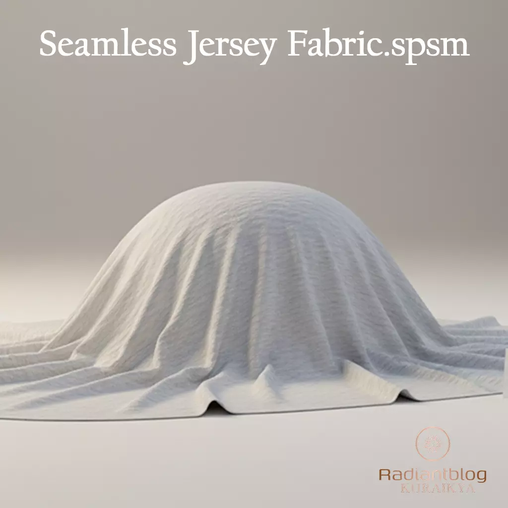 Seamless Jersey Fabric Smart Material Texture