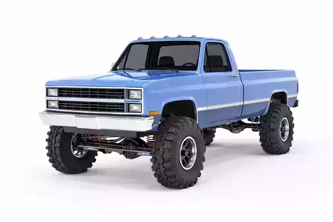 Generic Pickup Truck Balanced Utility Transport Vehicle 03