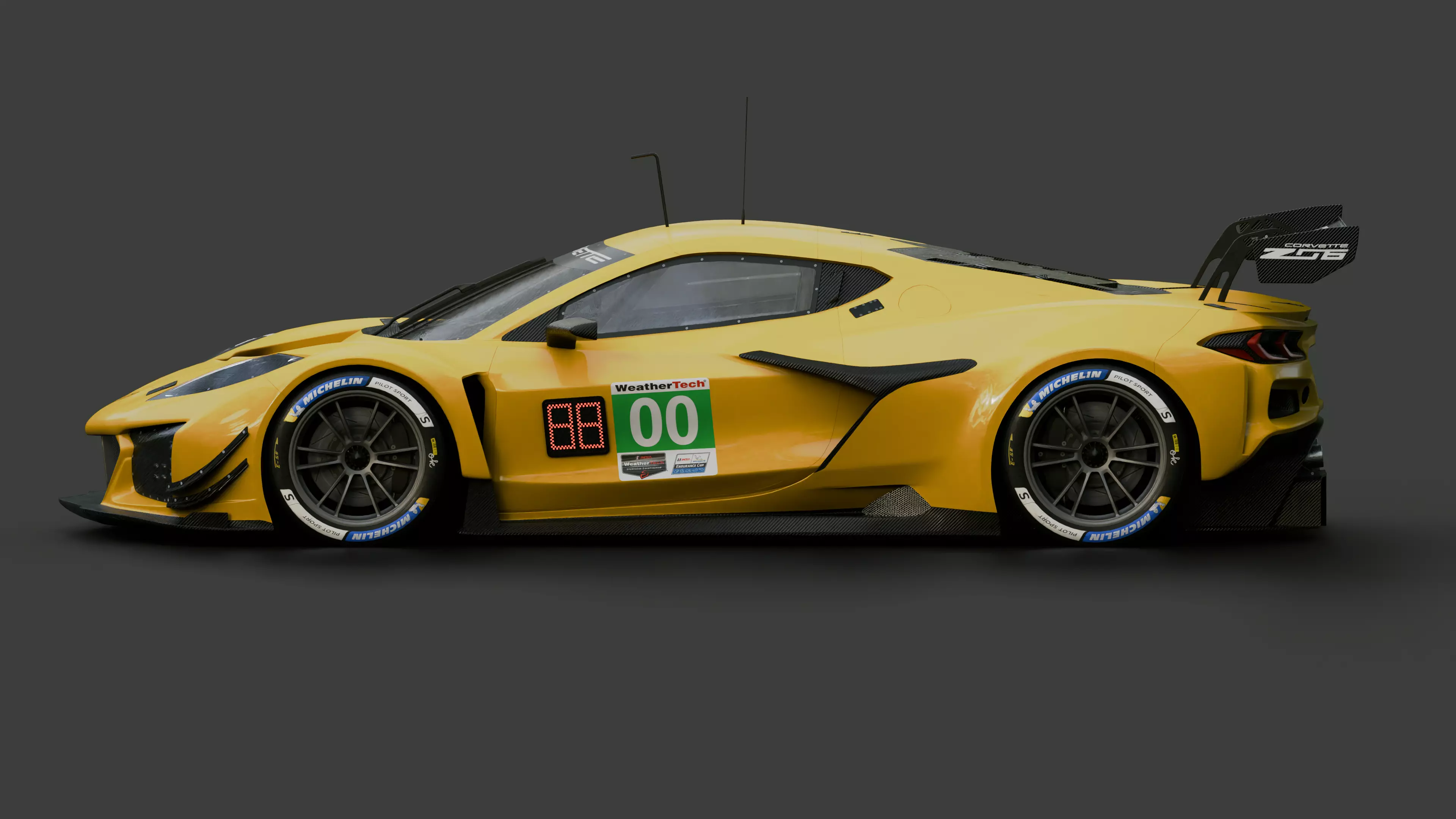 Corvette Z06 GT3R 3D model