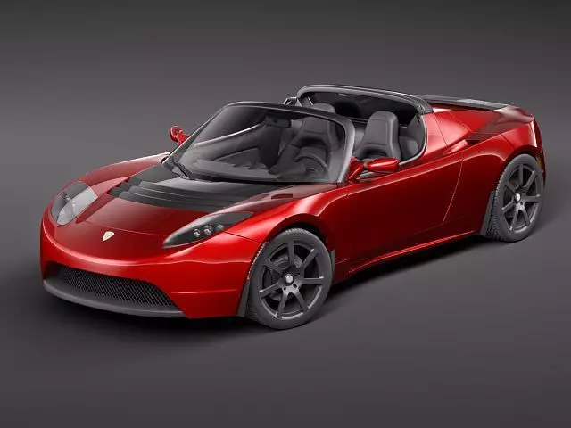 Tesla Roadster 2010 3D model